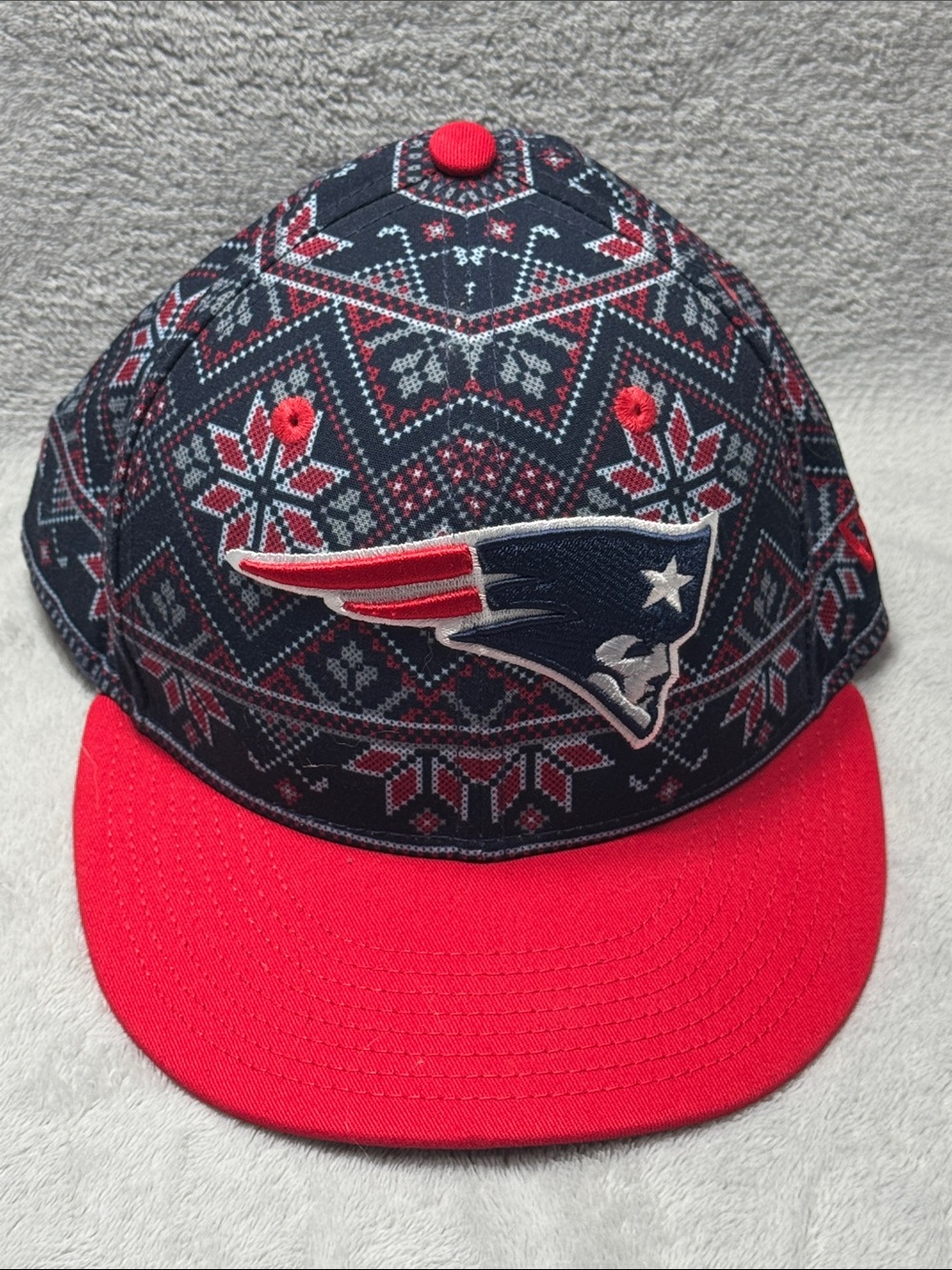 New England Patriots New Era Fitted Snapback Hat O/S NWOT